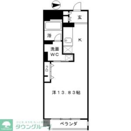 レジディア東桜IIの物件間取画像